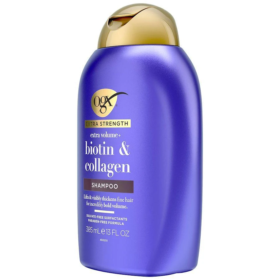 OGX Thick & Full + Biotin & Collagen Extra Strength Volumizing Shampoo 4