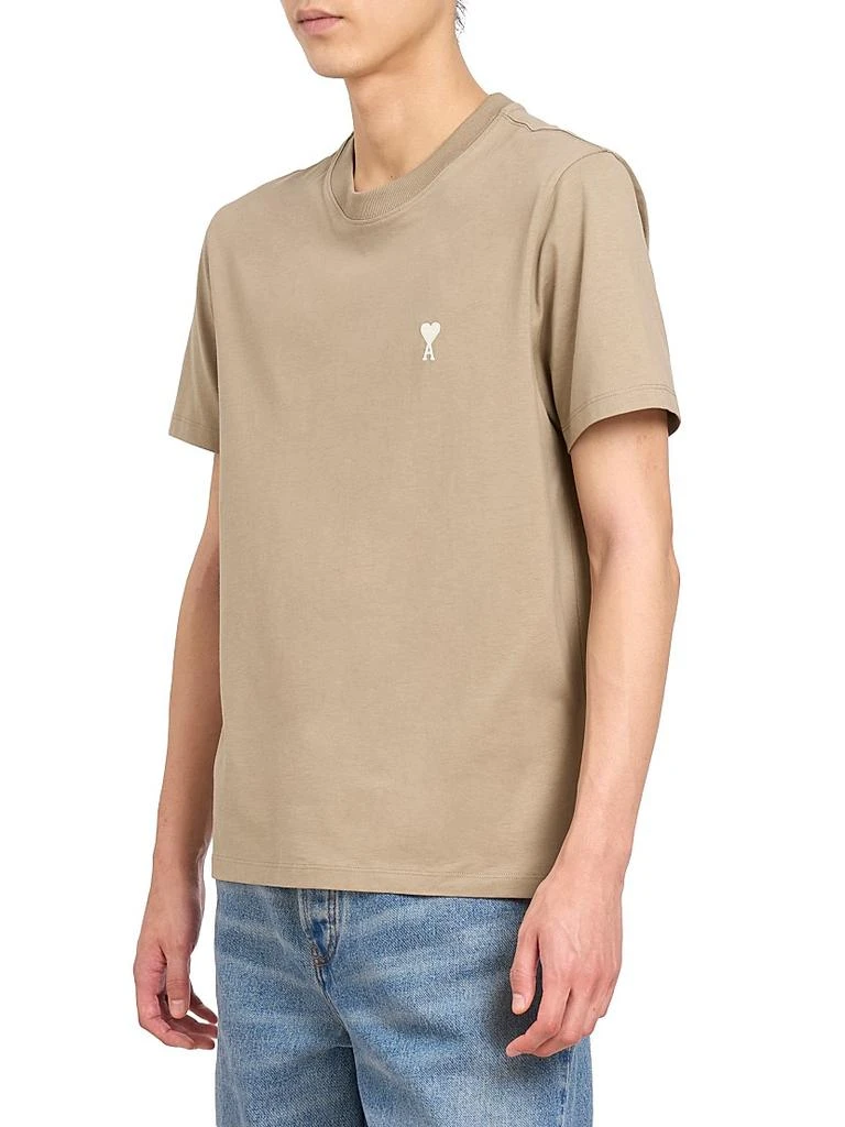 AMI ​ADC Logo-Embroidered T-Shirt 4