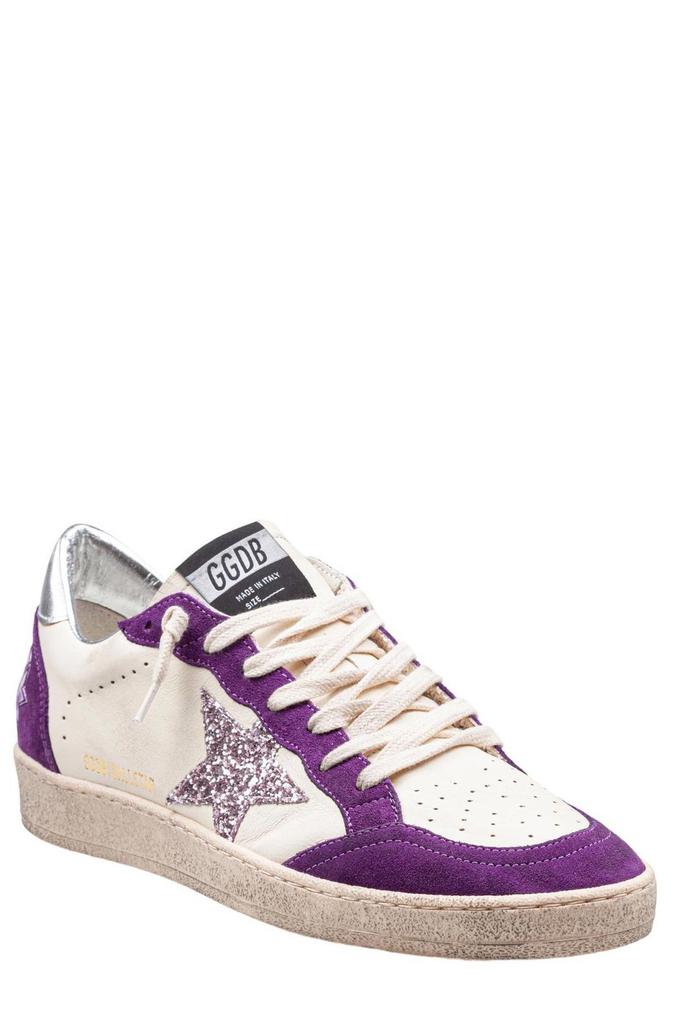 Golden Goose Golden Goose Deluxe Brand Ballstar Glittered Sneakers