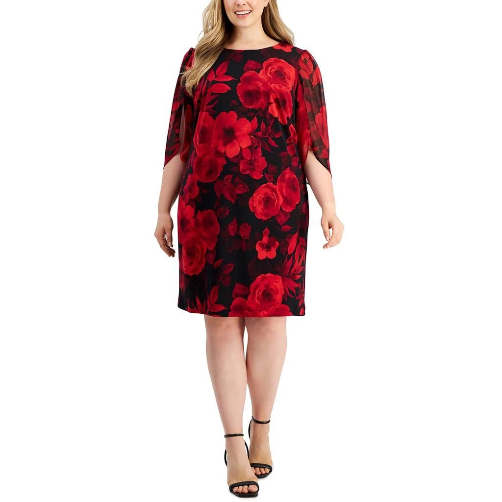 Connected Apparel Womens Semi-Formal Short Sheath Dress 4