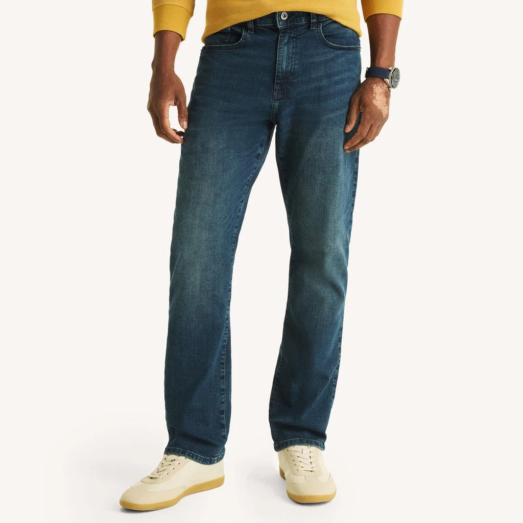 Nautica Mens Athletic Straight Stretch Denim