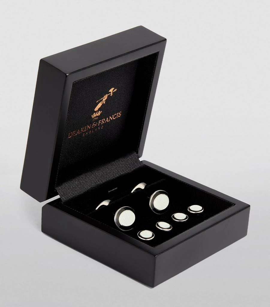Deakin & Francis Enamelled Stud Cufflinks 2