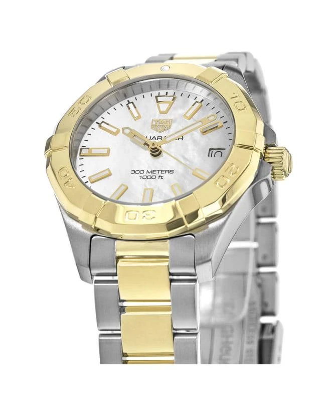 TAG Heuer Tag Heuer Aquaracer Lady 300M 32MM Quartz 18K Yellow Gold Plated Steel Women's Watch WBD1320.BB0320 2