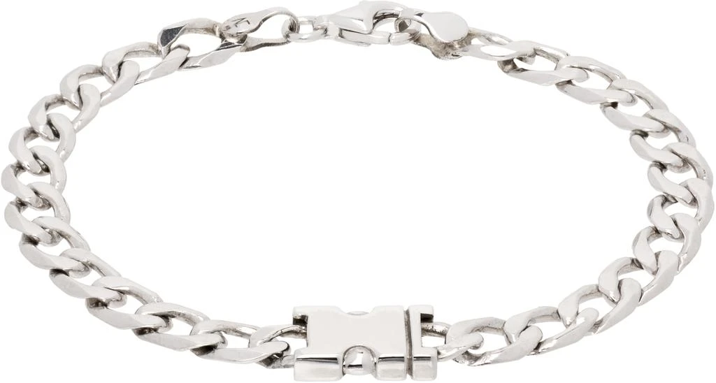 Alan Crocetti Silver Unity Curb Chain Bracelet 1