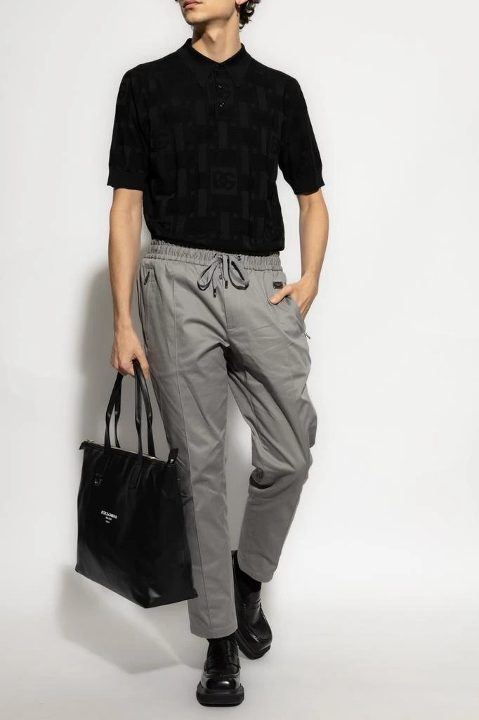 Dolce & Gabbana Silk Polo 2