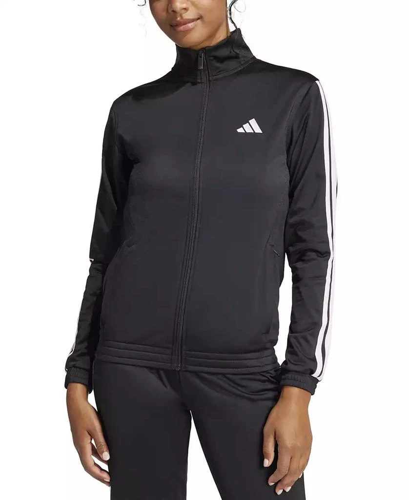 Adidas Women's Tricot 3-Stripes Track Jacket 1