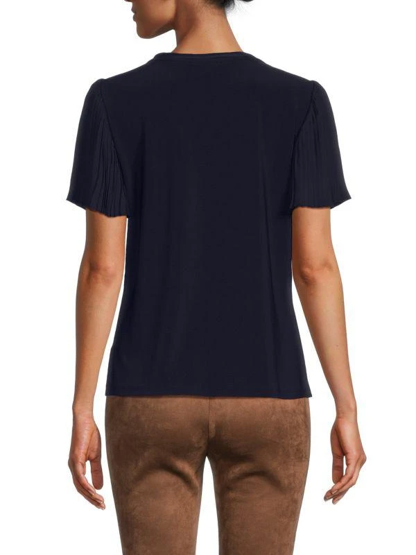Tommy Hilfiger Pleated Sleeve Top 2