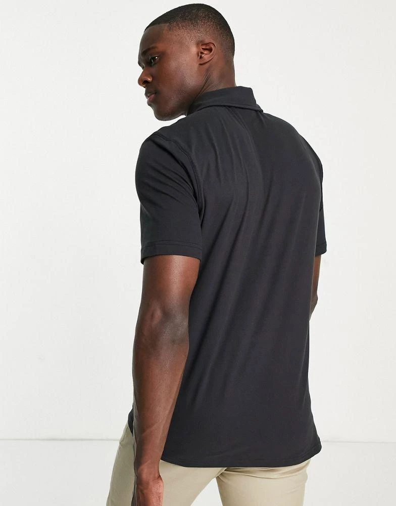 Calvin Klein Golf Calvin Klein Golf Newport polo in black 2