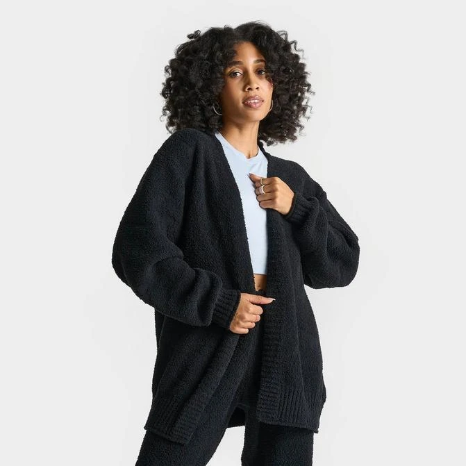 NIKE Women's Nike Sportswear Phoenix Cozy Knit Allover Print Cardigan 1