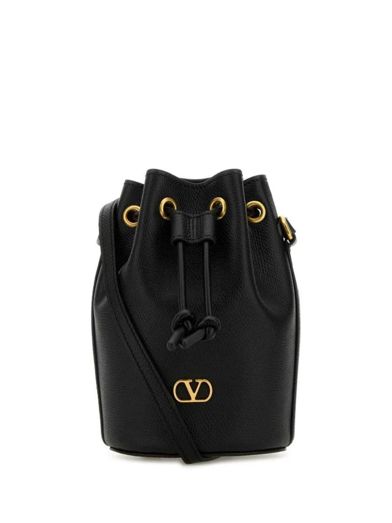 Valentino Valentino Garavani Vlogo Signature Mini Leather Bucket Bag 1