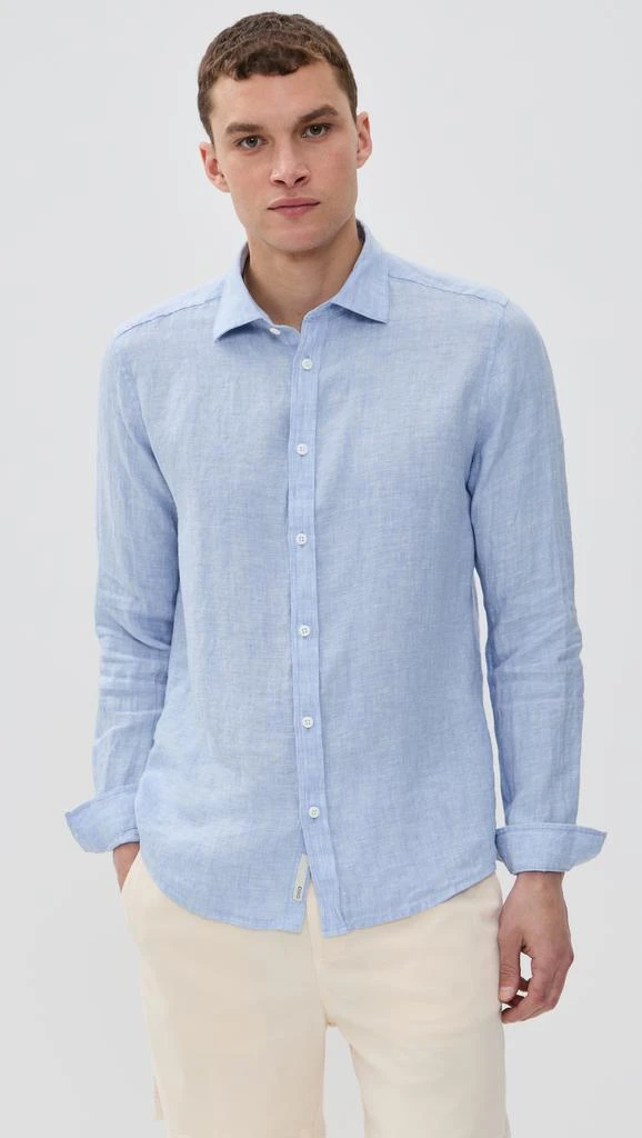Onia Linen Slim Fit Shirt 1