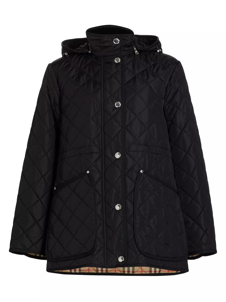 ジャケット BURBERRY HOODED QUILTED JACKET 4BBF7984-9AD4-47B5-8A4A-