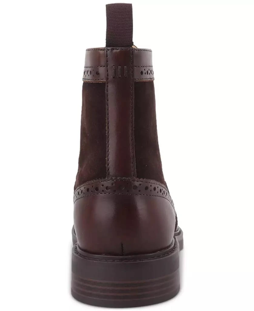 Bar III Men's Dabneyy Leather Wingtip Boot, Created for Macy's 2