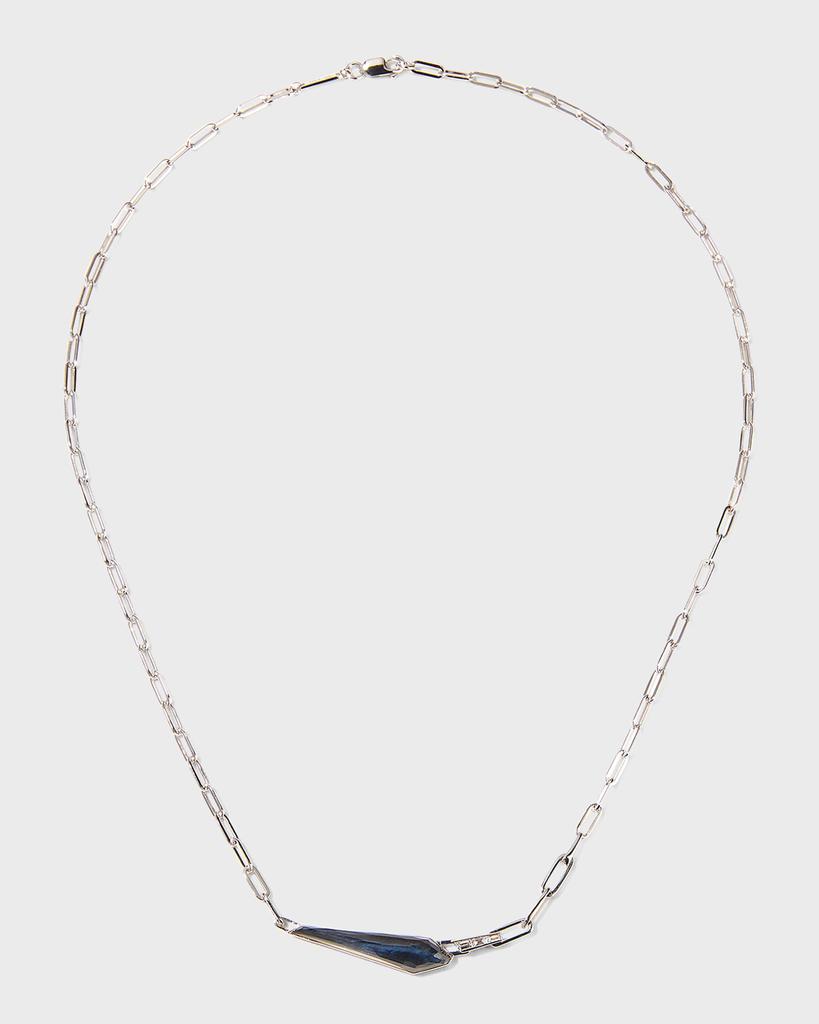 Stephen Webster Slimline Shard Linked Choker with Falcons Eye Quartz
