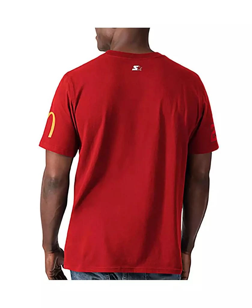 Starter Men's Red Bubba Wallace Special Teams T-shirt 2