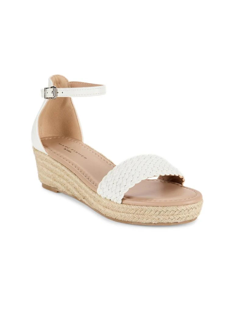 Marc Fisher Girl
s Marren Braided Wedge Espadrille Sandals