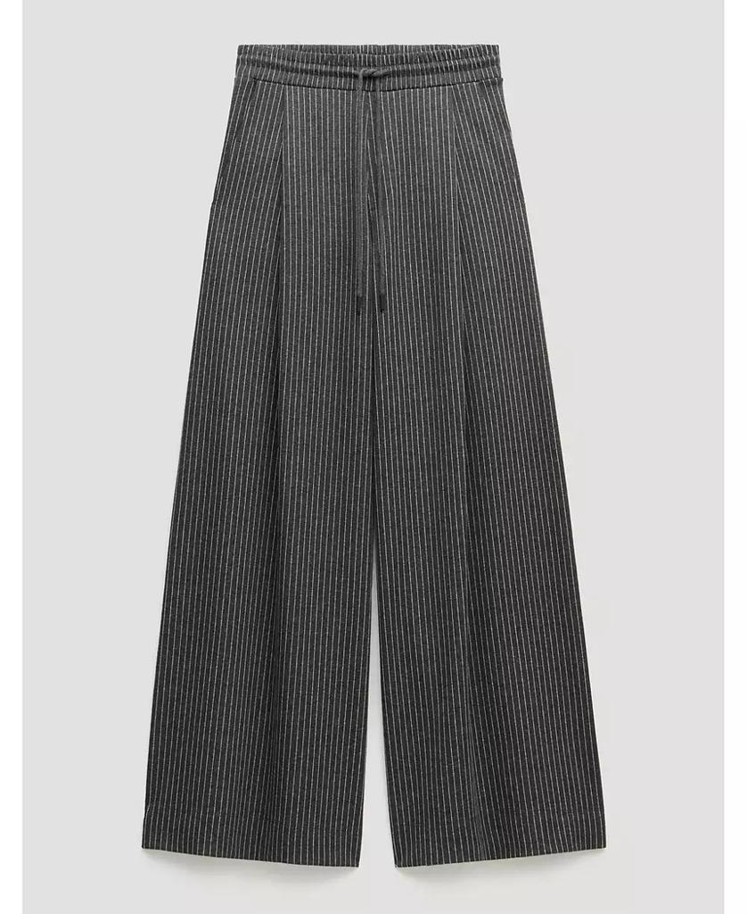 Hush Women's Pinstripe Wide Leg Jogger