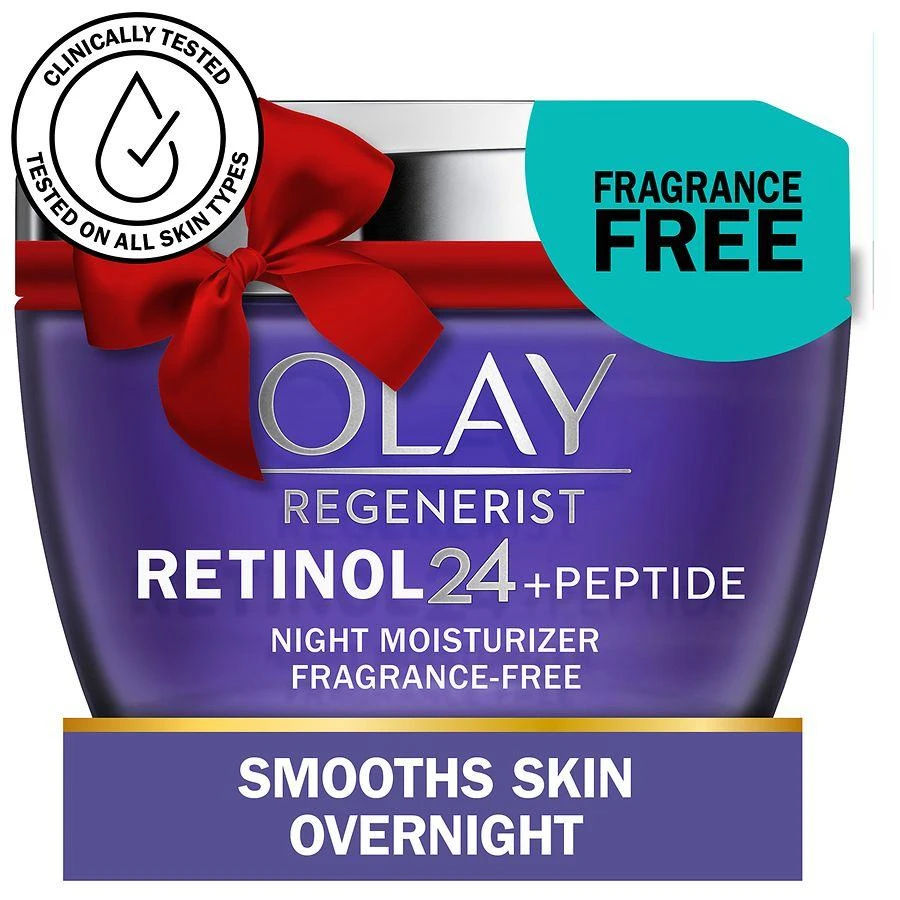 Olay Retinol 24 Face Moisturizer, Anti-Aging Night Face Cream Fragrance-Free 3