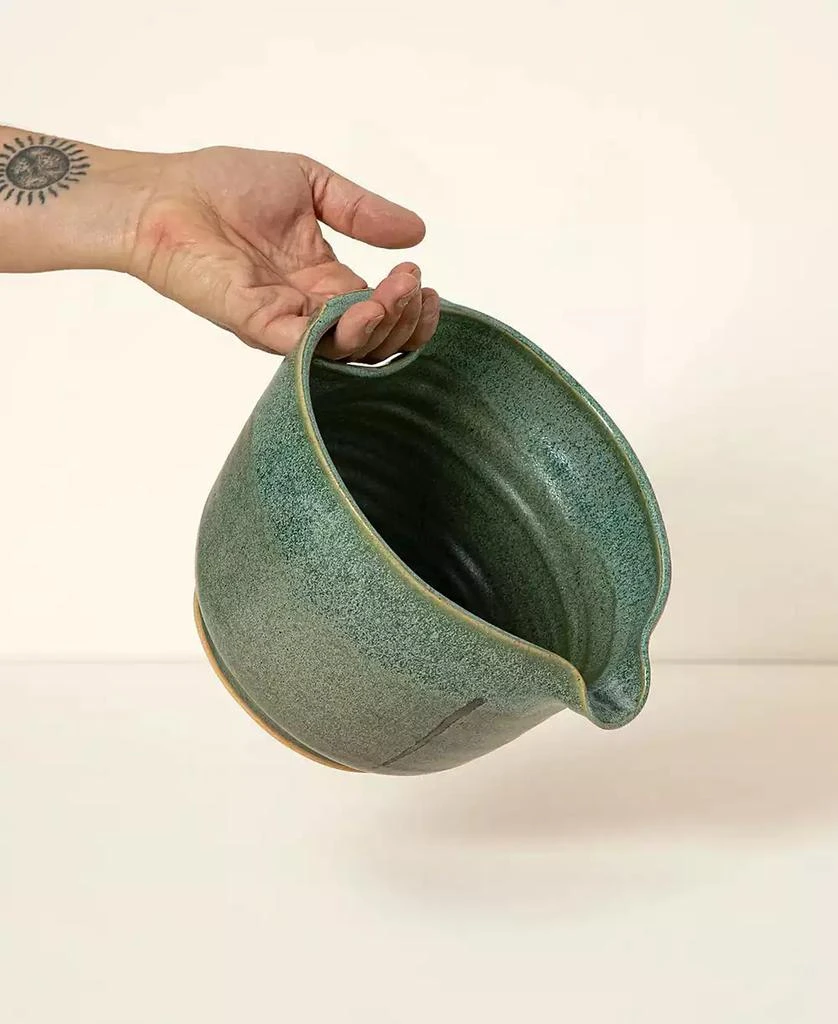 Uncommon Goods Nesting Stoneware Mixing Bowls, Set of 3 3