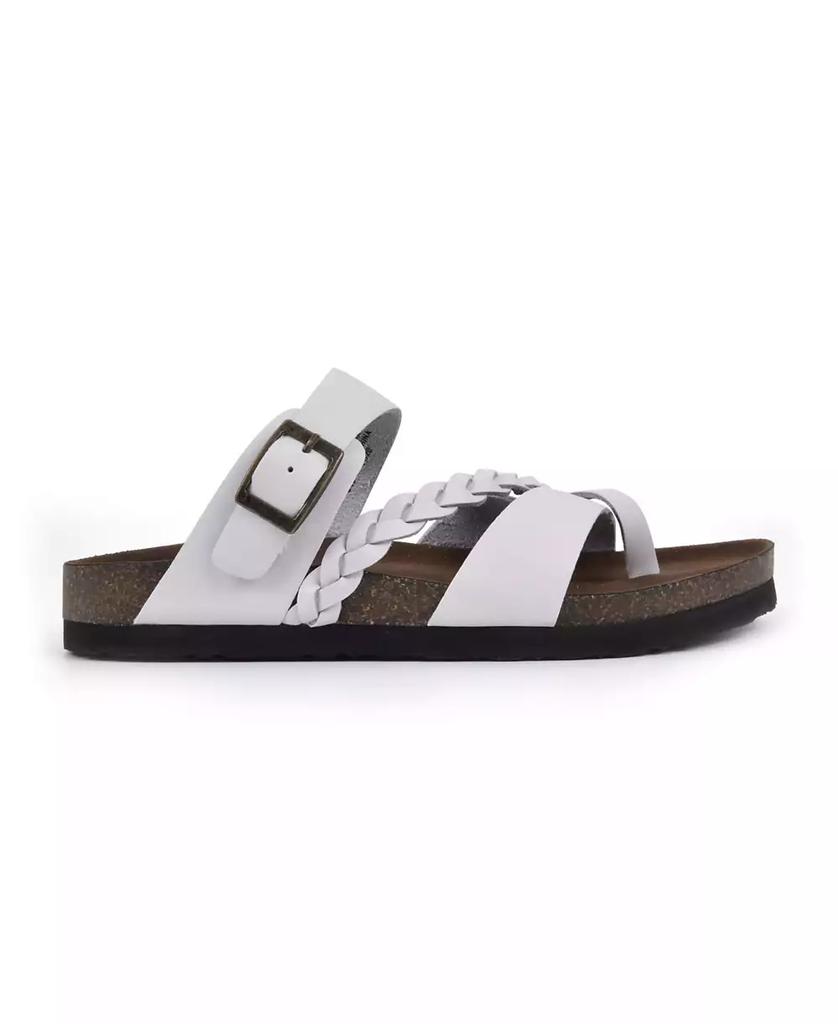 White Mountain Women's Hazy Footbed Sandals