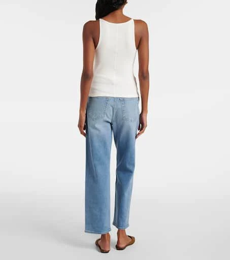 SLVRLAKE Ribbed-knit cotton jersey tank top 3