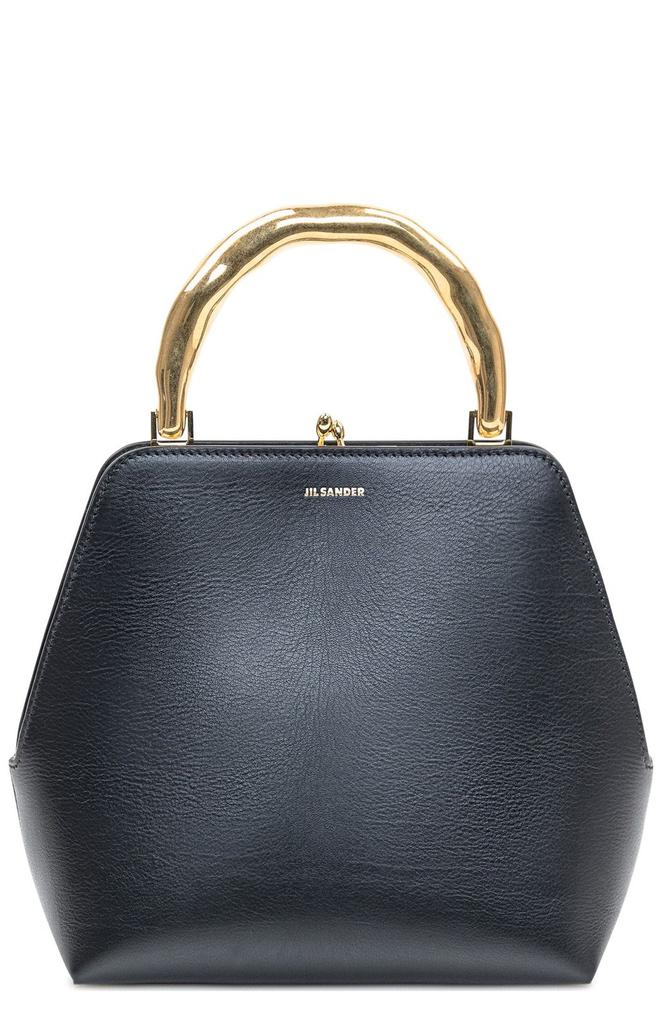 【送料&関税込】Jil Sander Cannolo Logo Embossed Small Tote Jil Sander Jil Sander Cannolo Logo Embossed Small Tote Bag