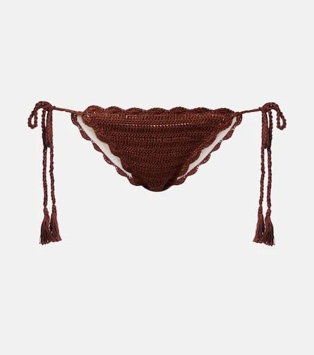 ANNA KOSTUROVA Crochet cotton bikini bottom 1