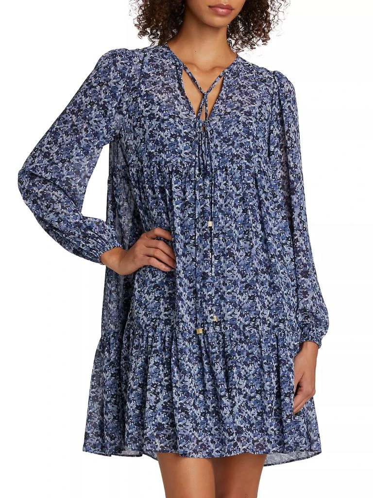 Michael Kors Tie Neck Mini Dress 3