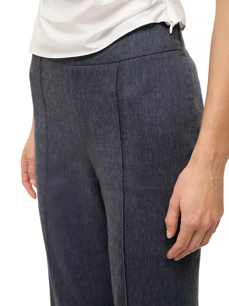 Staud Knack Linen-Blend Crop Pants 5