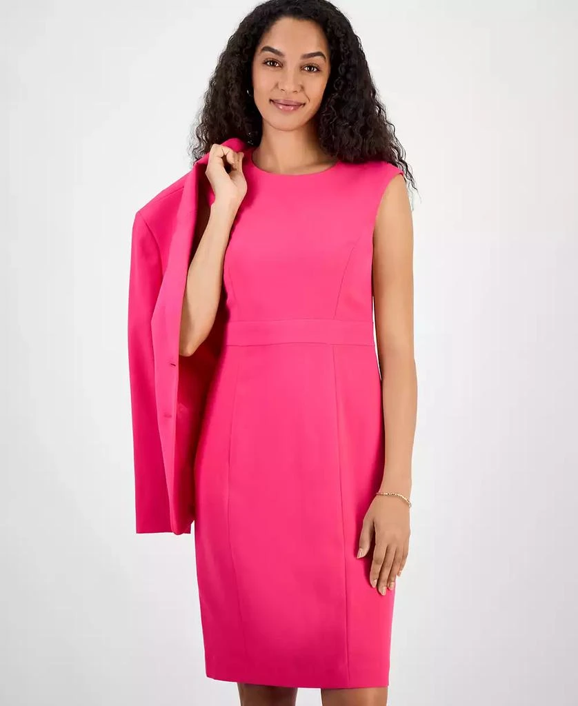 Kasper Women's Sleeveless Princess-Seam Sheath Dress 2