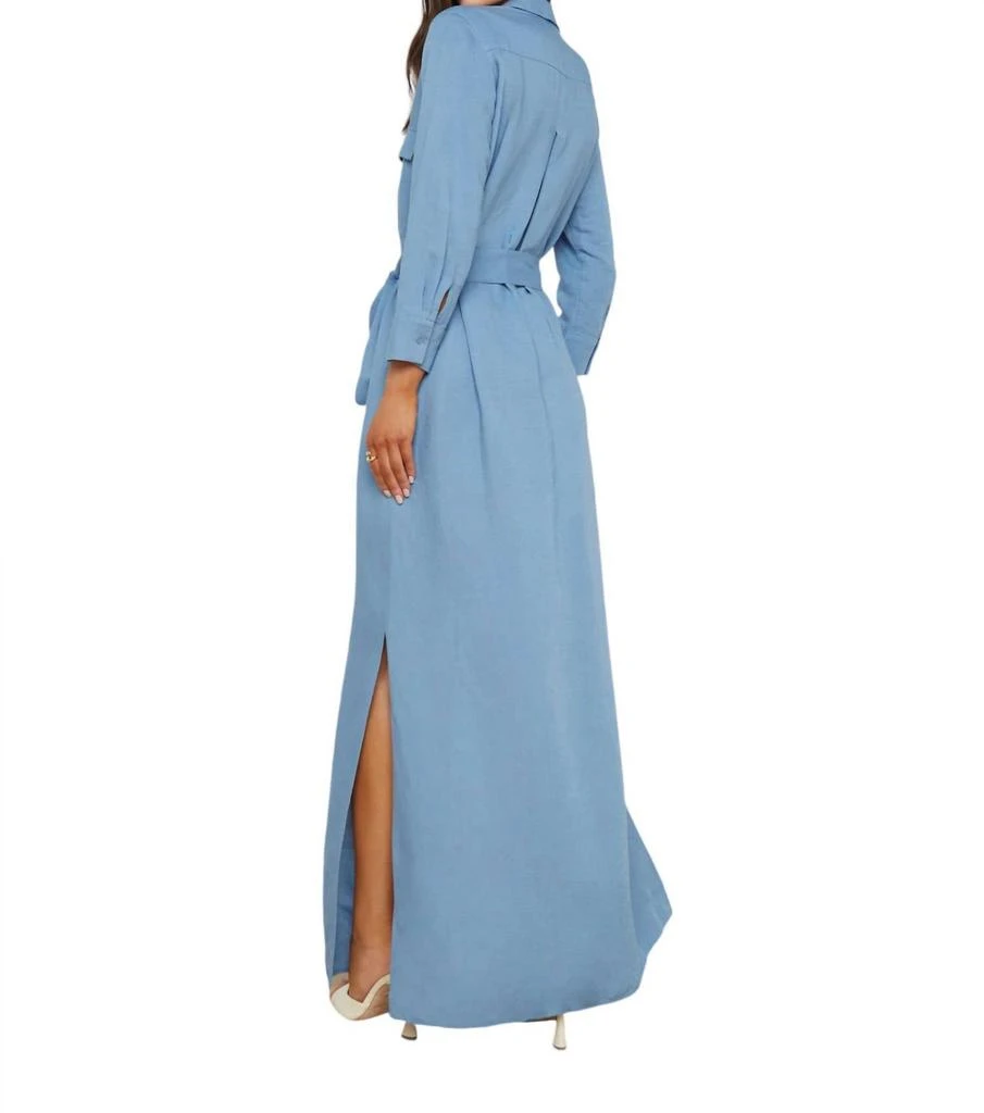 L'Agence L'Agence - Cameron Long Shirt Dress 2