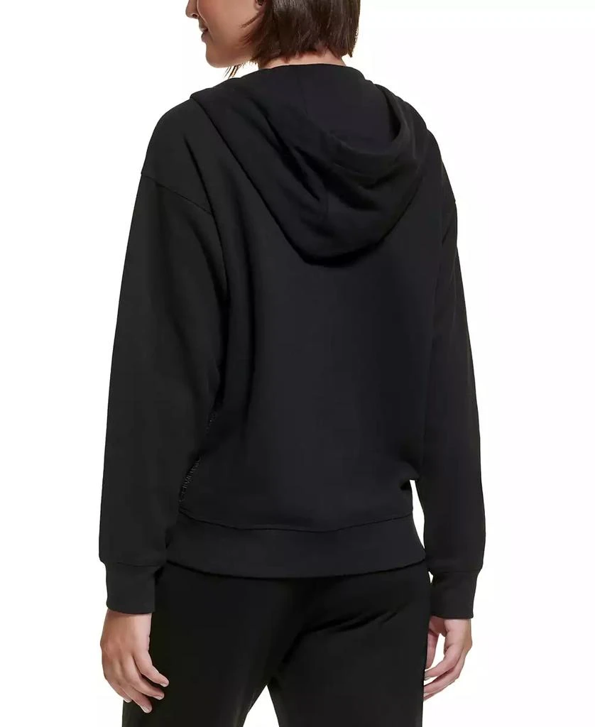 Calvin Klein Women's Fleece Long-Sleeve Zip-Front Hoodie 2