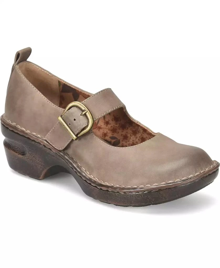 b.o.c. Women's Peggy Mary Jane Round Toe Clogs 1