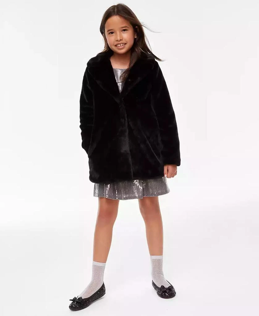 INC International Little & Big Girls Faux-Fur Coat, Created for Macy's 3