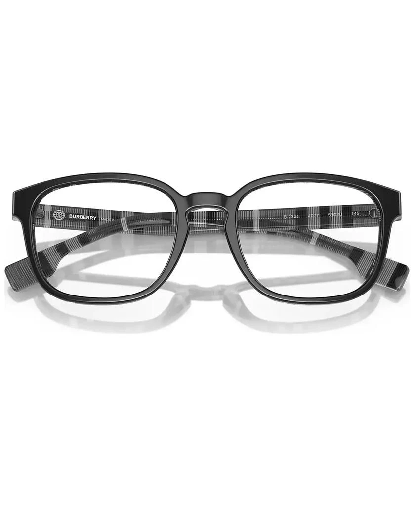 Burberry Men's Square Eyeglasses, BE2344 53 5