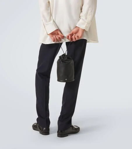 The Row Sporty leather pouch 2