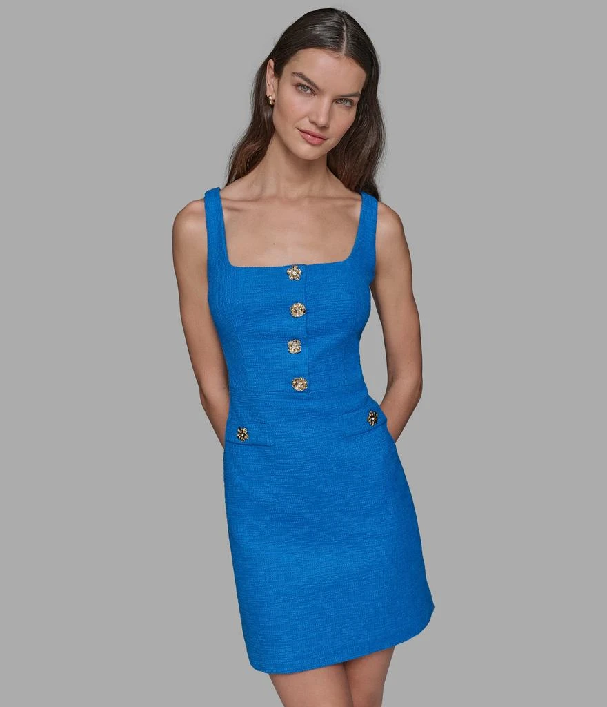 Karl Lagerfeld Paris KNIT TWEED DRESS 6
