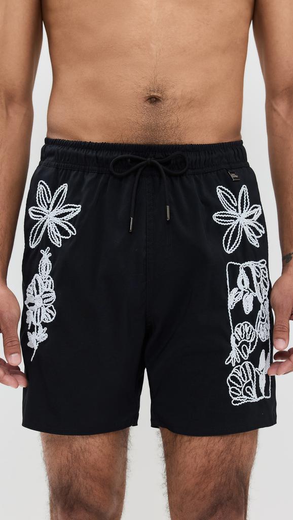 Agua Bendita Joe Clay Swim Trunks 6.25"