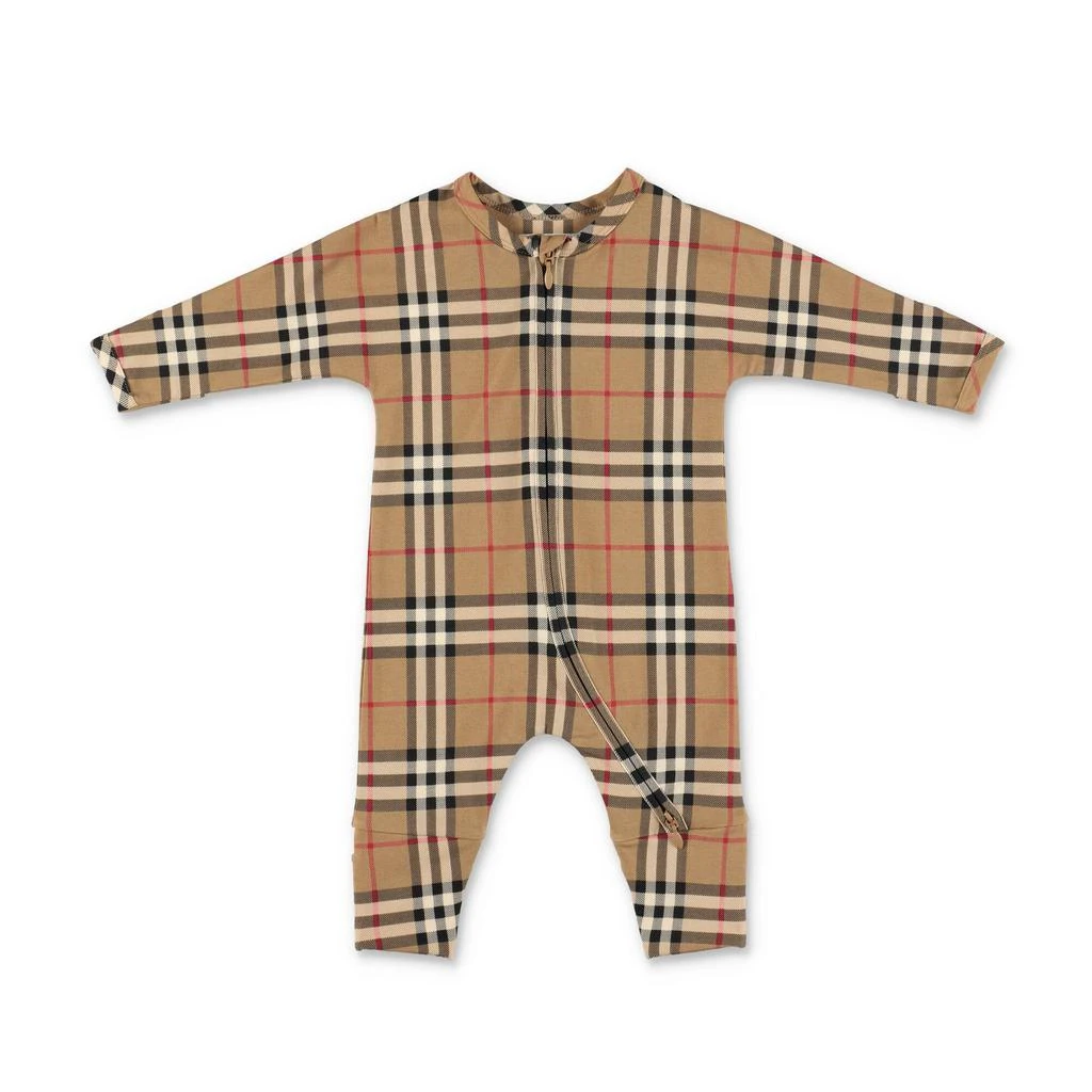 Burberry Burberry Kids Checed Crewneck Two-Piece Set 2