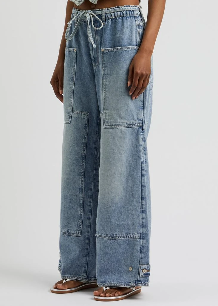 Free People CRVY Outlaw wide-leg jeans  2