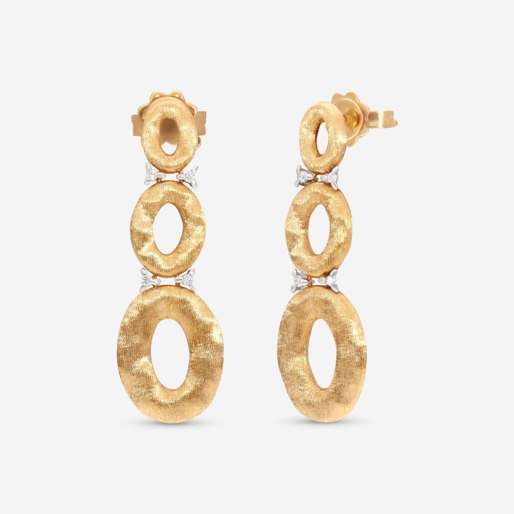 Nanis Nanis 18K Yellow Gold Diamond Earrings OS5-578