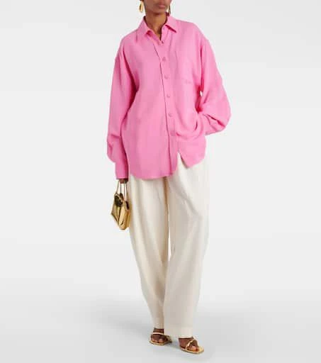 Stella McCartney Oversized crêpe shirt 2