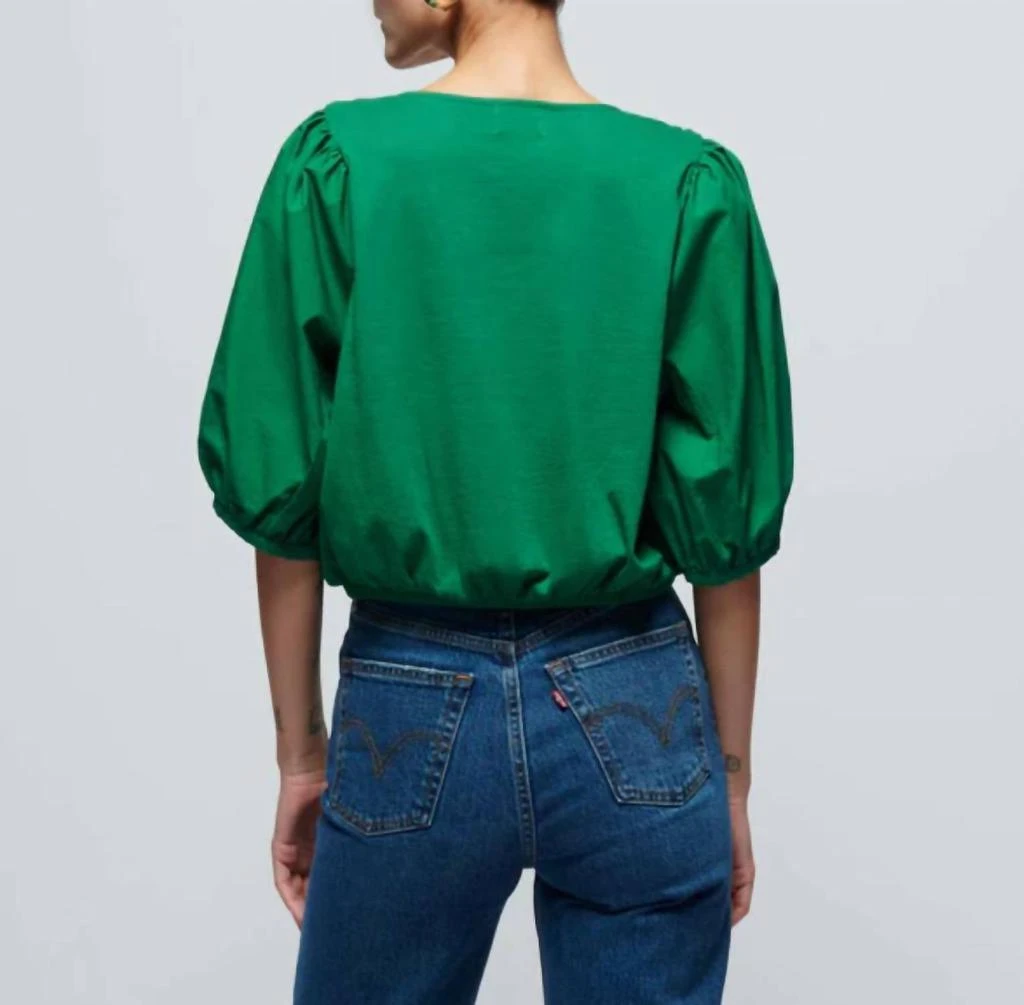 Nation LTD Nation Ltd - Charlene Bubble Hem Top 2