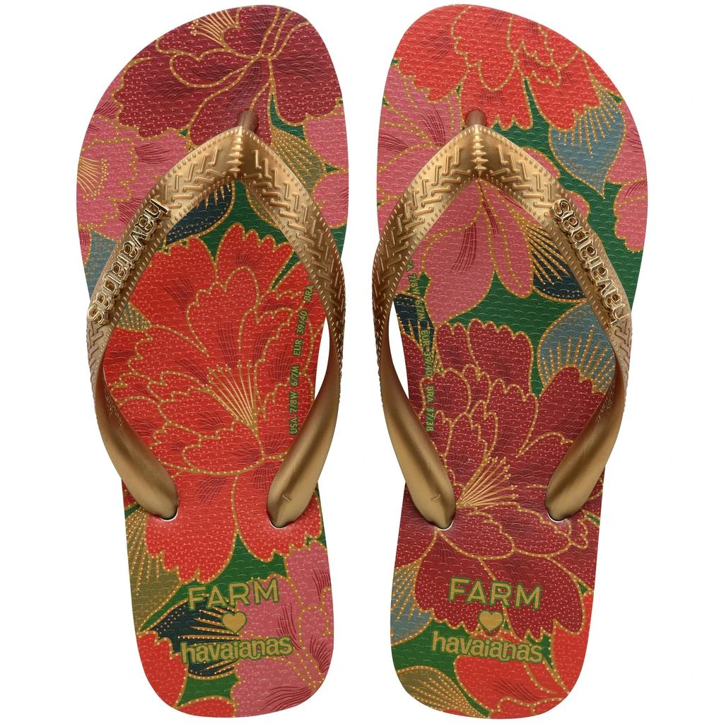 Havaianas FARM RED FLORALS SANDAL 1