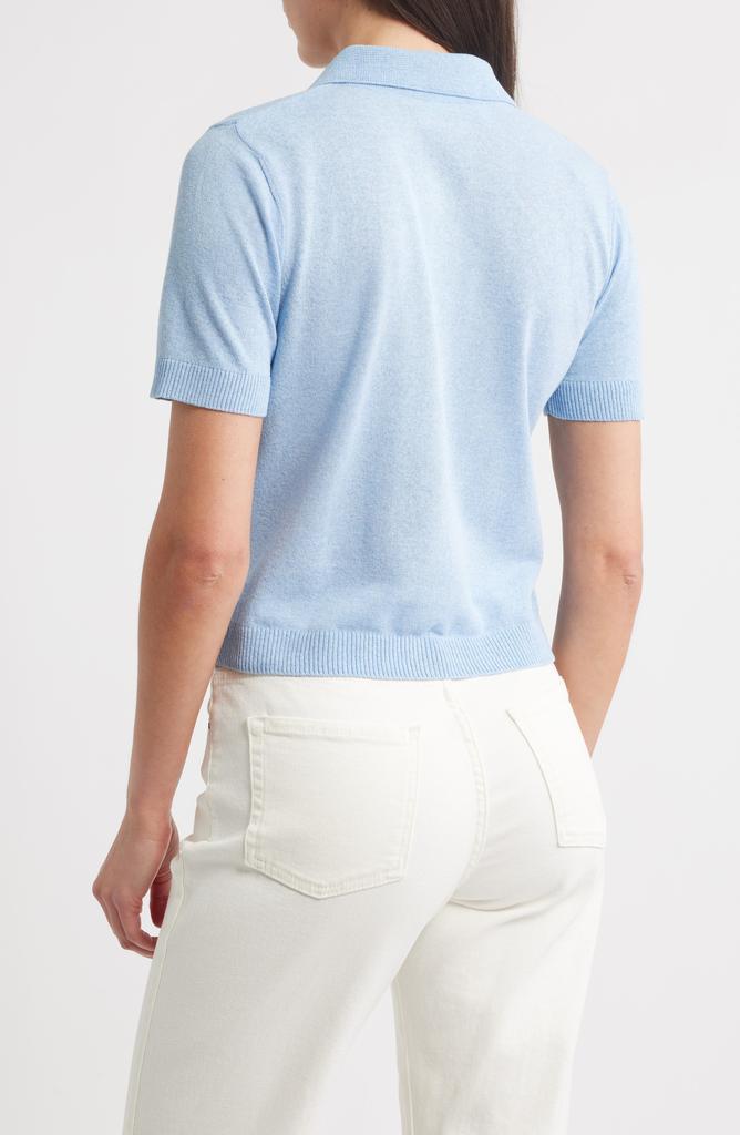 Mango Cielo Short Sleeve Polo Sweater