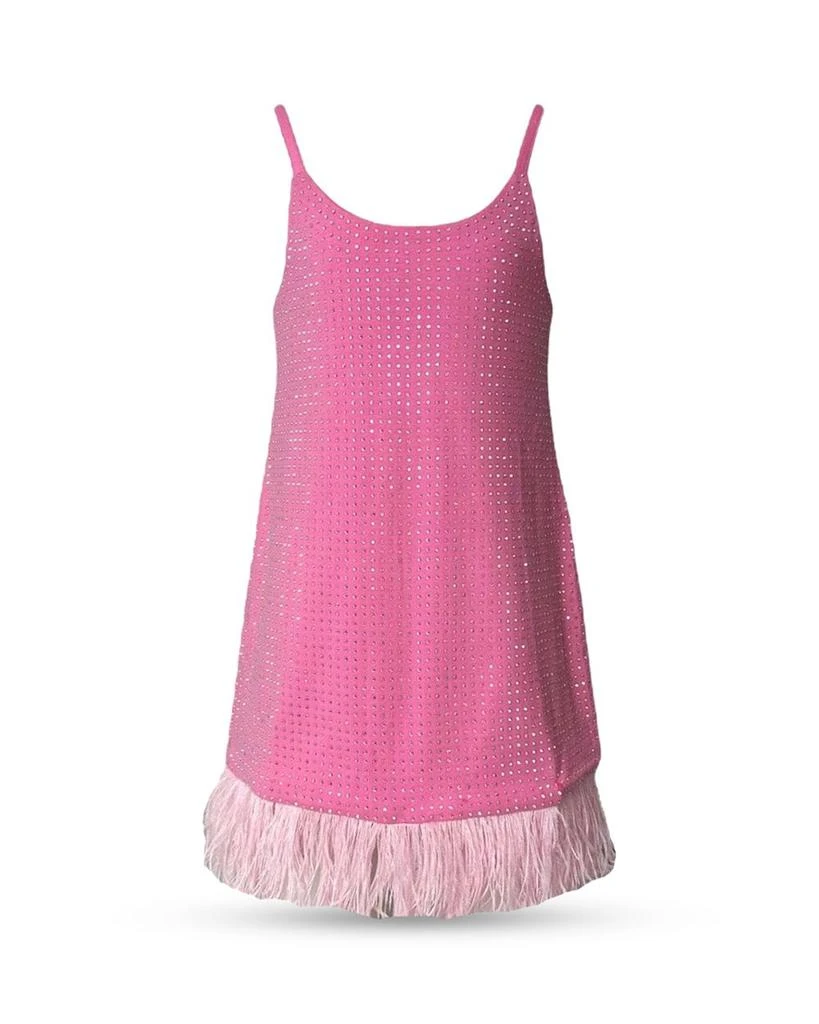 Lola + The Boys Girls' Taylor Crystal Embellished Fringe Dress - Little  Kid, Big Kid - Baby Clothing - Free Shipping - BeyondStyle