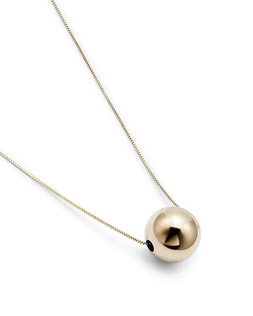 Bloomingdale's 14K Yellow Gold Bead Pendant Necklace, 18" 3