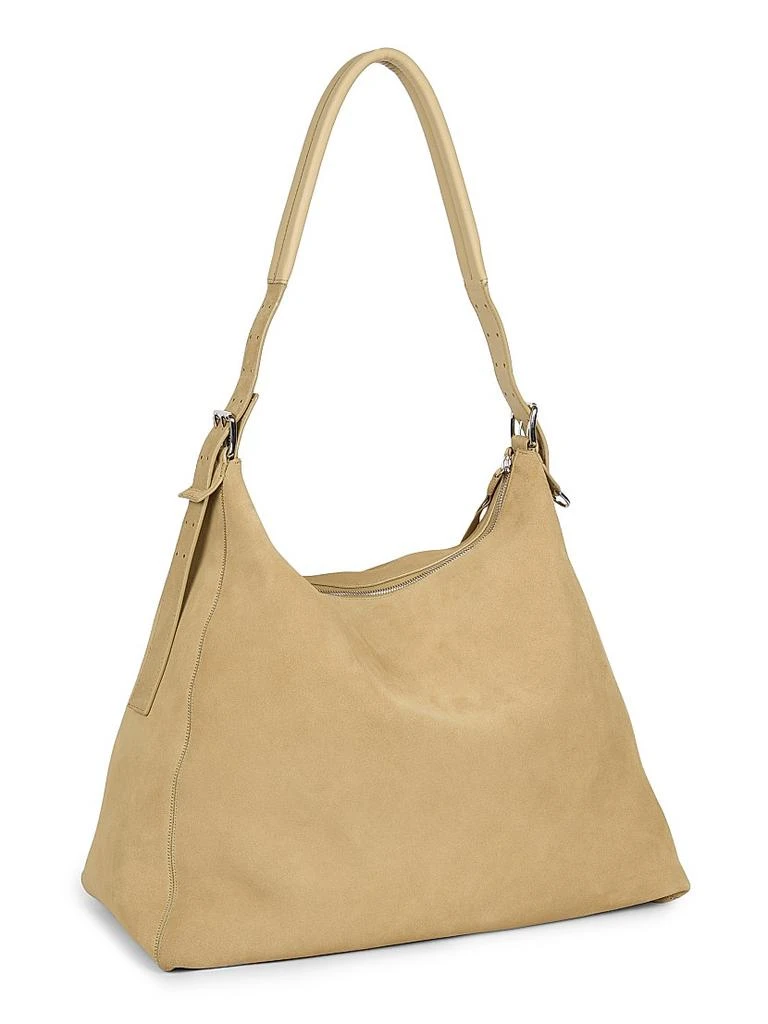 Lemaire Belted Suede Hobo Bag 4