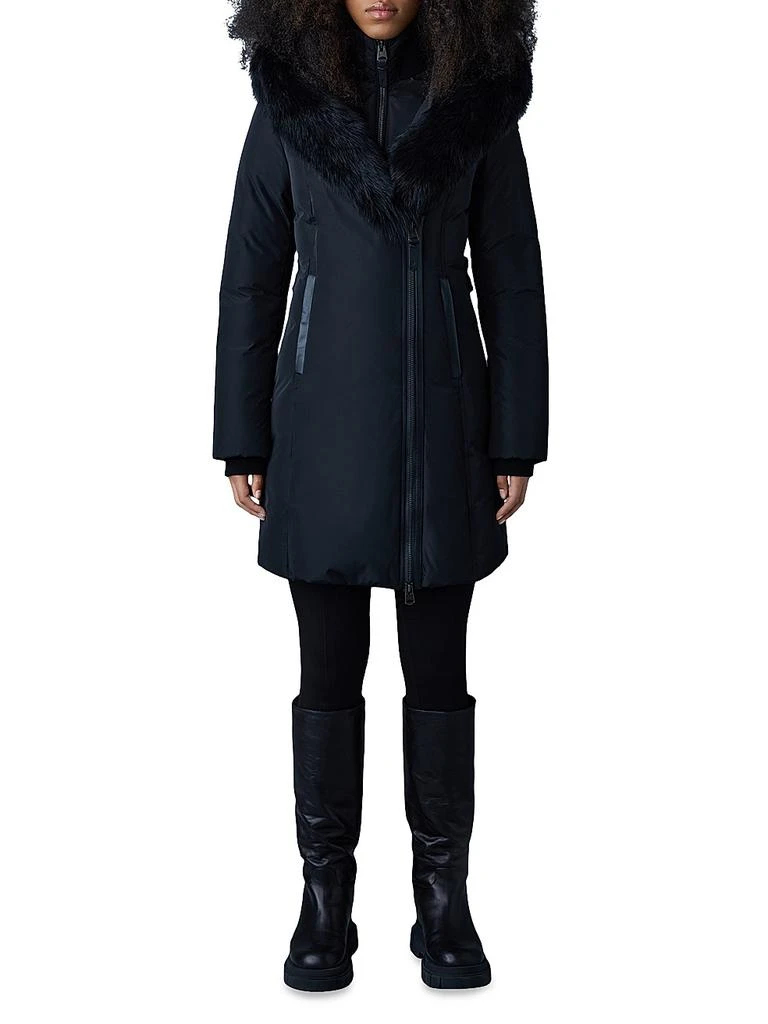 Mackage Kay Shearling-Collar Down Coat 2
