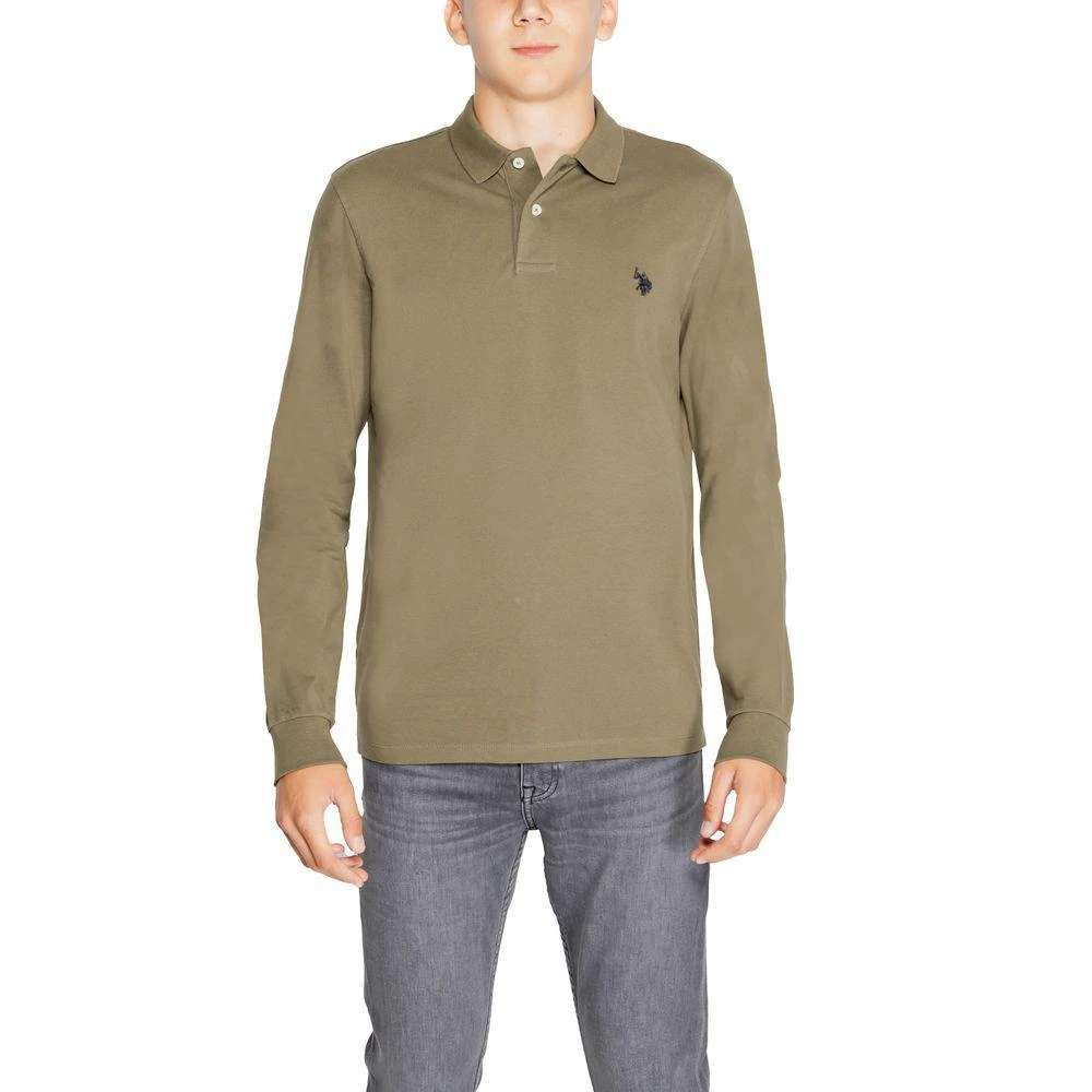 U.S. POLO ASSN. Green Cotton T-Shirt 1